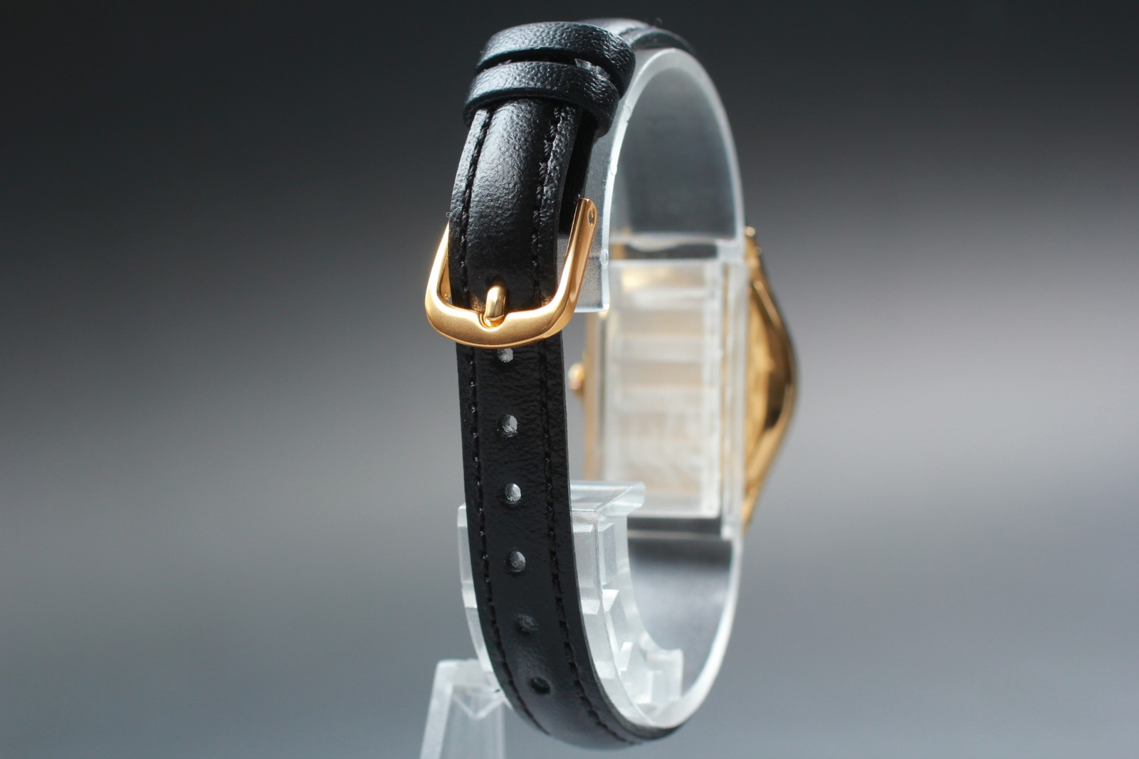 Vtg 1978 N MINT Seiko Belfina 1400-5150 Quartz Gold Oval ASGP Womens Watch JAPAN