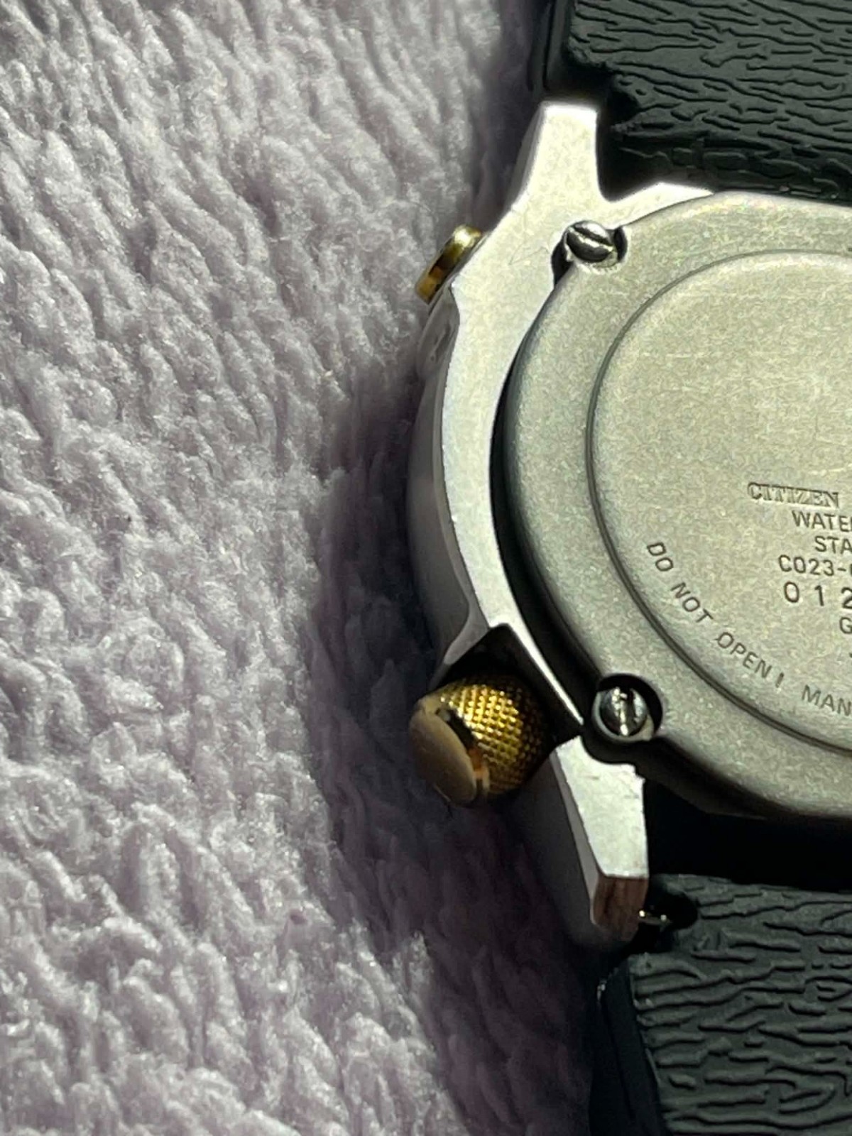 PARTS ONLY Vintage Citizen Aqualand Diver Watch C023-088069 Y