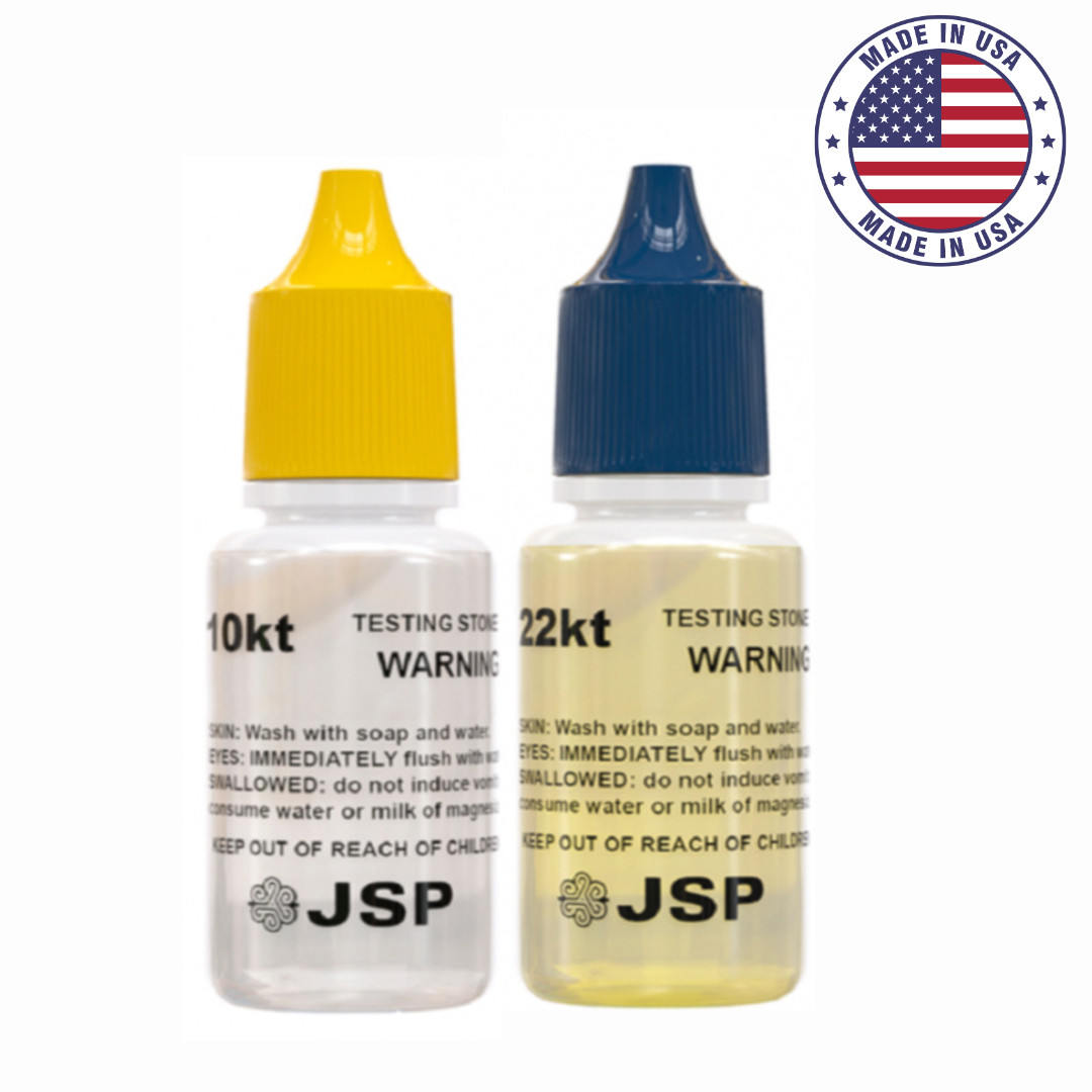 Gold Testing Kit 10k 22k 24k Solution Acid Test Gold Authenticity Tester JSP GTE