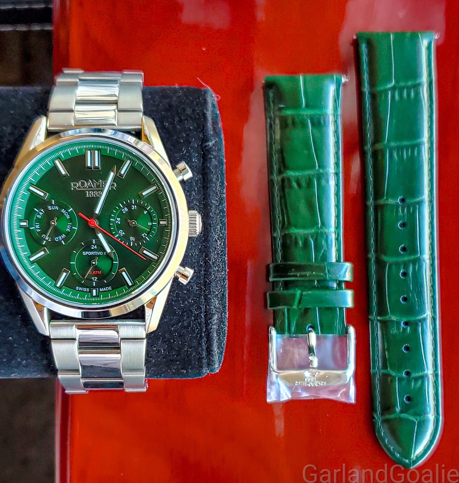 Roamer Sportivo Day Date Swiss Made Limited Edition Mint Condition Full Set!