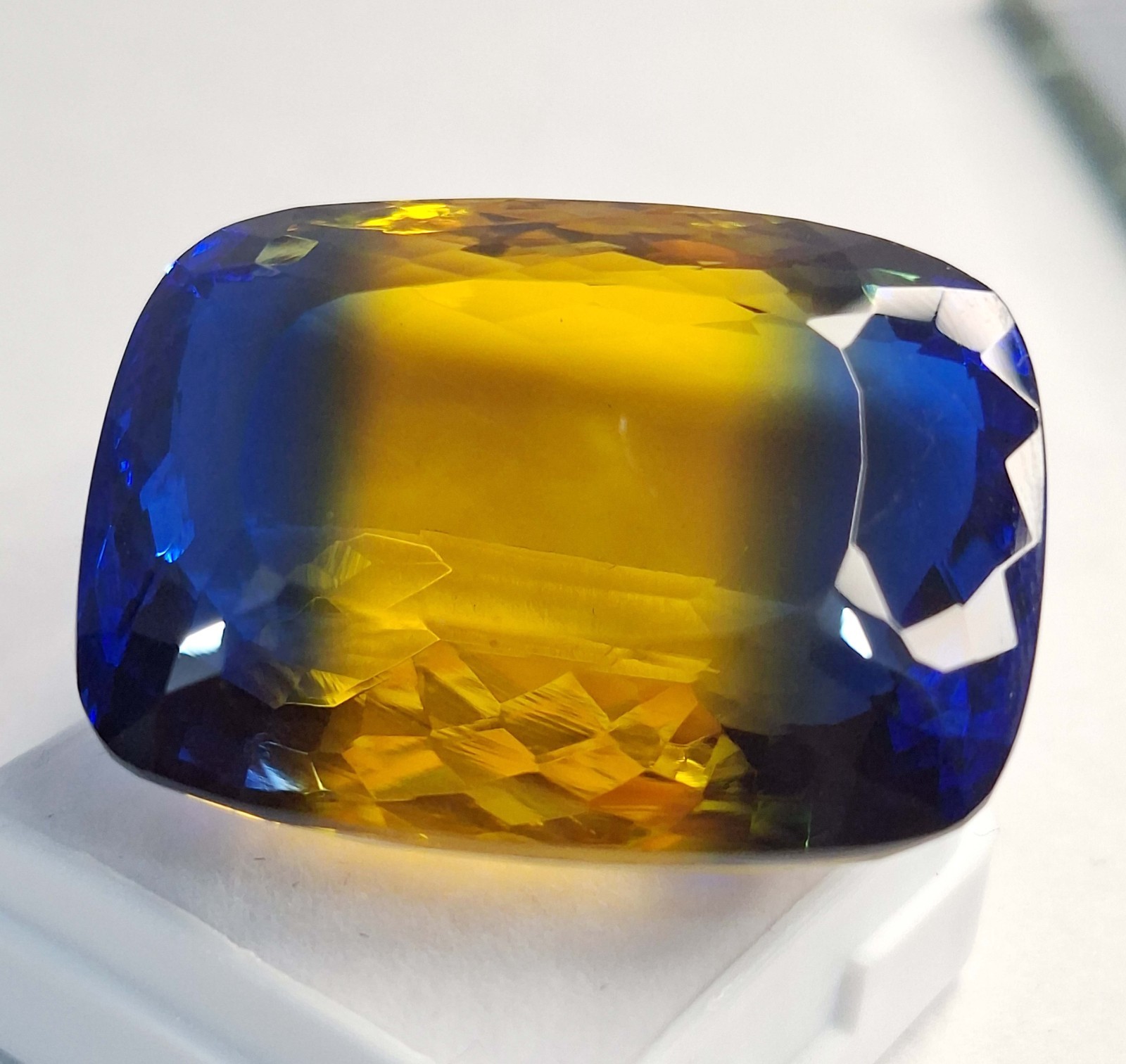 Cushion Cut Natural Ametrine 100-102 Ct Certified Loose Gemstone RK934