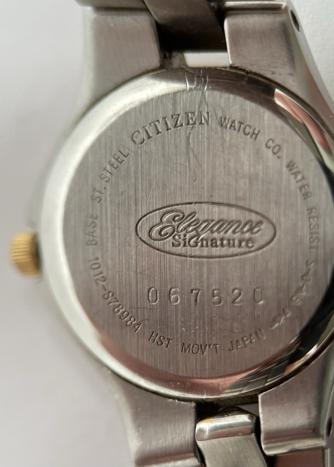 Vintage Citizen Elegance Signature Ladies Formal Dress Watch, New Battery