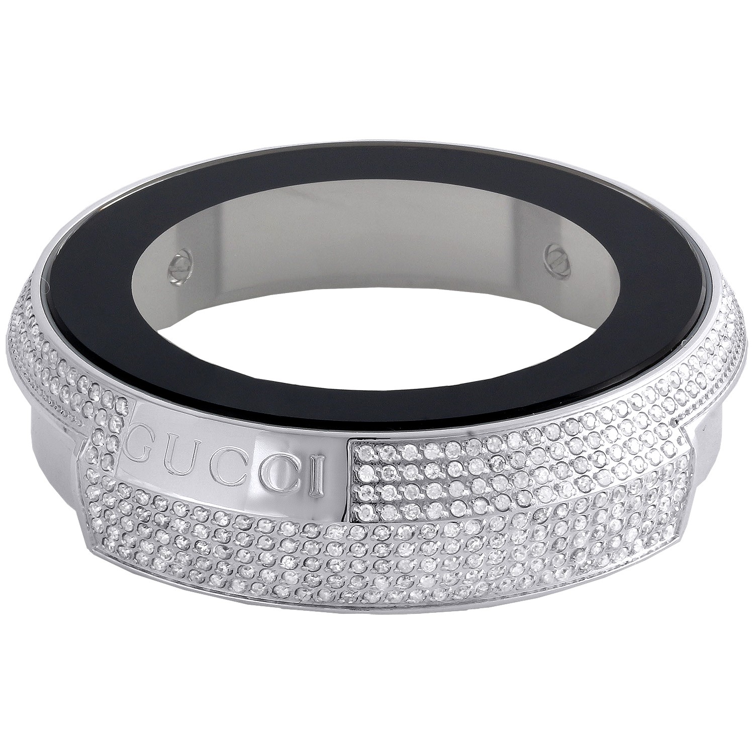Diamond I Gucci Watch Casing for all YA114207 Models 2.50 ct. Mens Custom Work