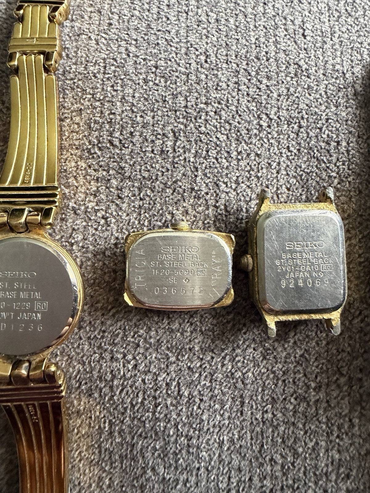 Citizen/Seiko/Pulsar Ladies Watches For Parts And Repair