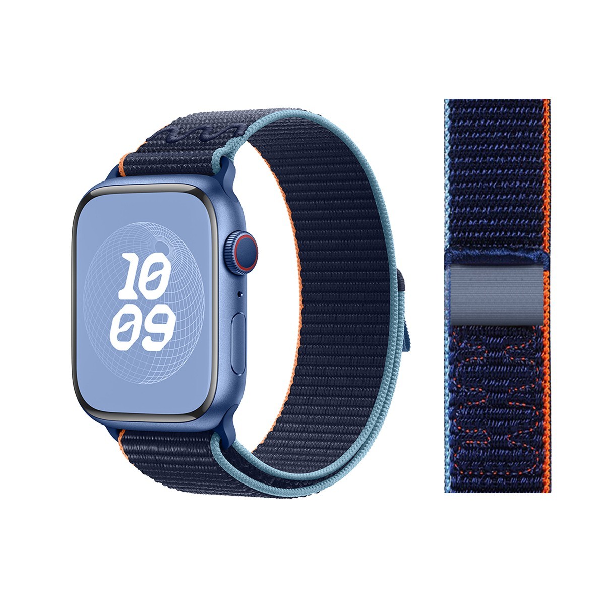 3 PACK Nylon Sport Band Loop for Apple Watch Ultra 11 10 9 8 7 6 5 4 SE 40-49mm