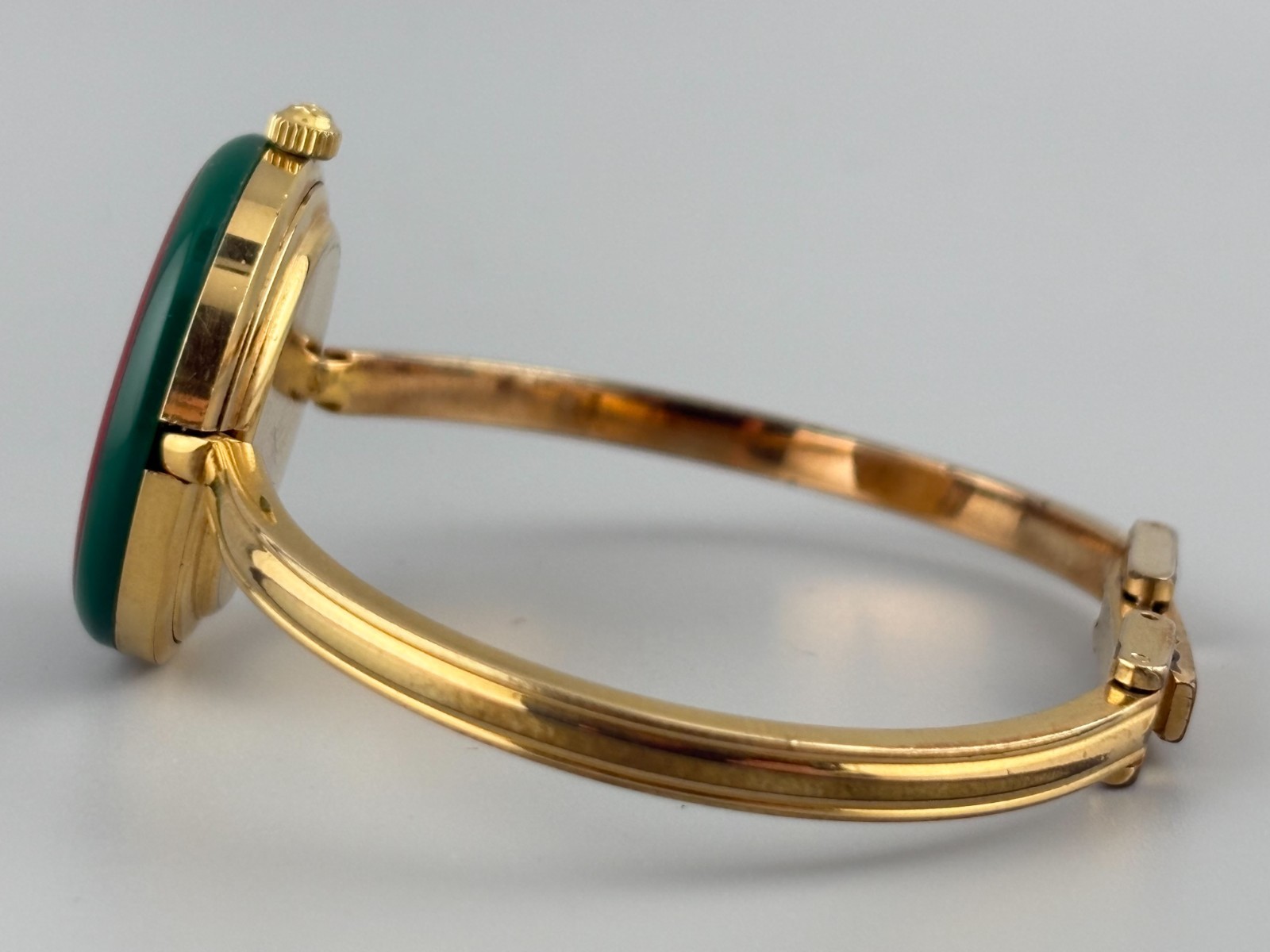 [S Size Very Good+5] Gucci Change Bezel 11/12.2 Women Watch Gold White 12 Colors