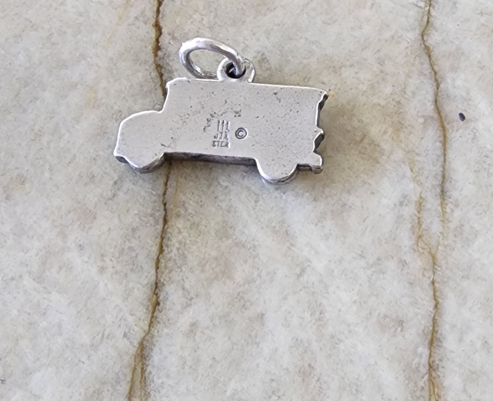 Retired James Avery Rare School Bus Pendant or Charm Neat Piece!