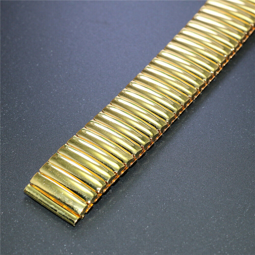 12 – 22mm Stretch Expansion Spring Stainless Steel Watch Band Strap Bracelet USA