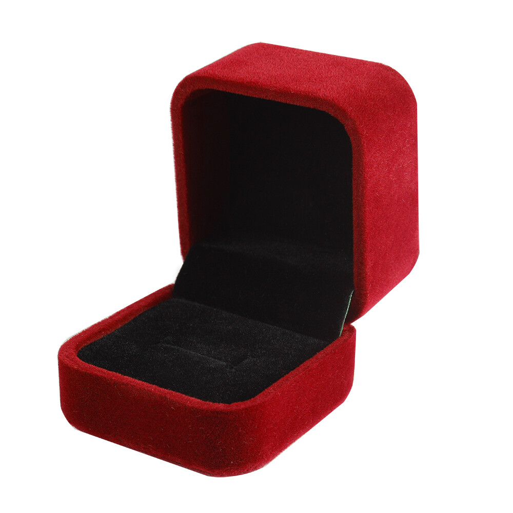 1/5/10 Pack Velvet Earring Ring Necklace Pendant Jewelry Gift Boxes Case Wedding