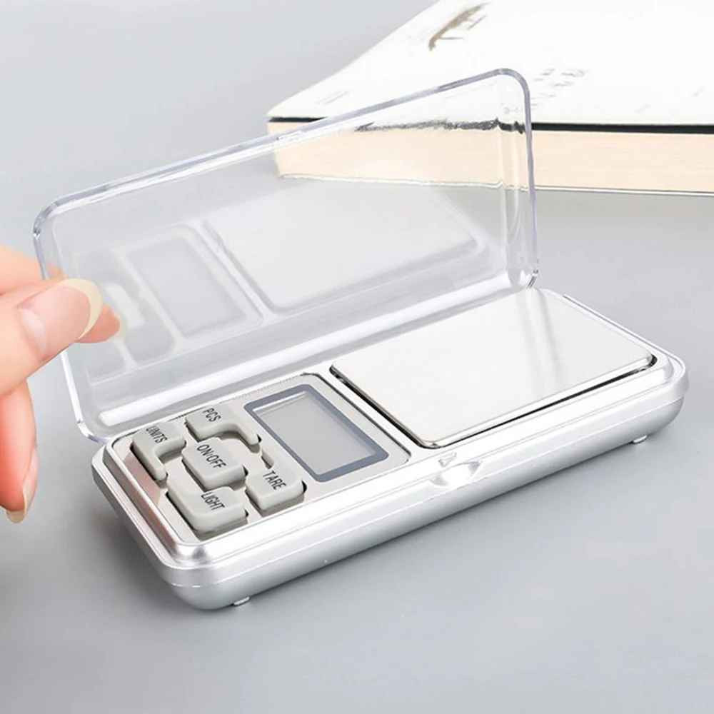 Portable 500g x 0.01g Mini Digital Scale Jewelry Pocket Balance Weight Gram LCD
