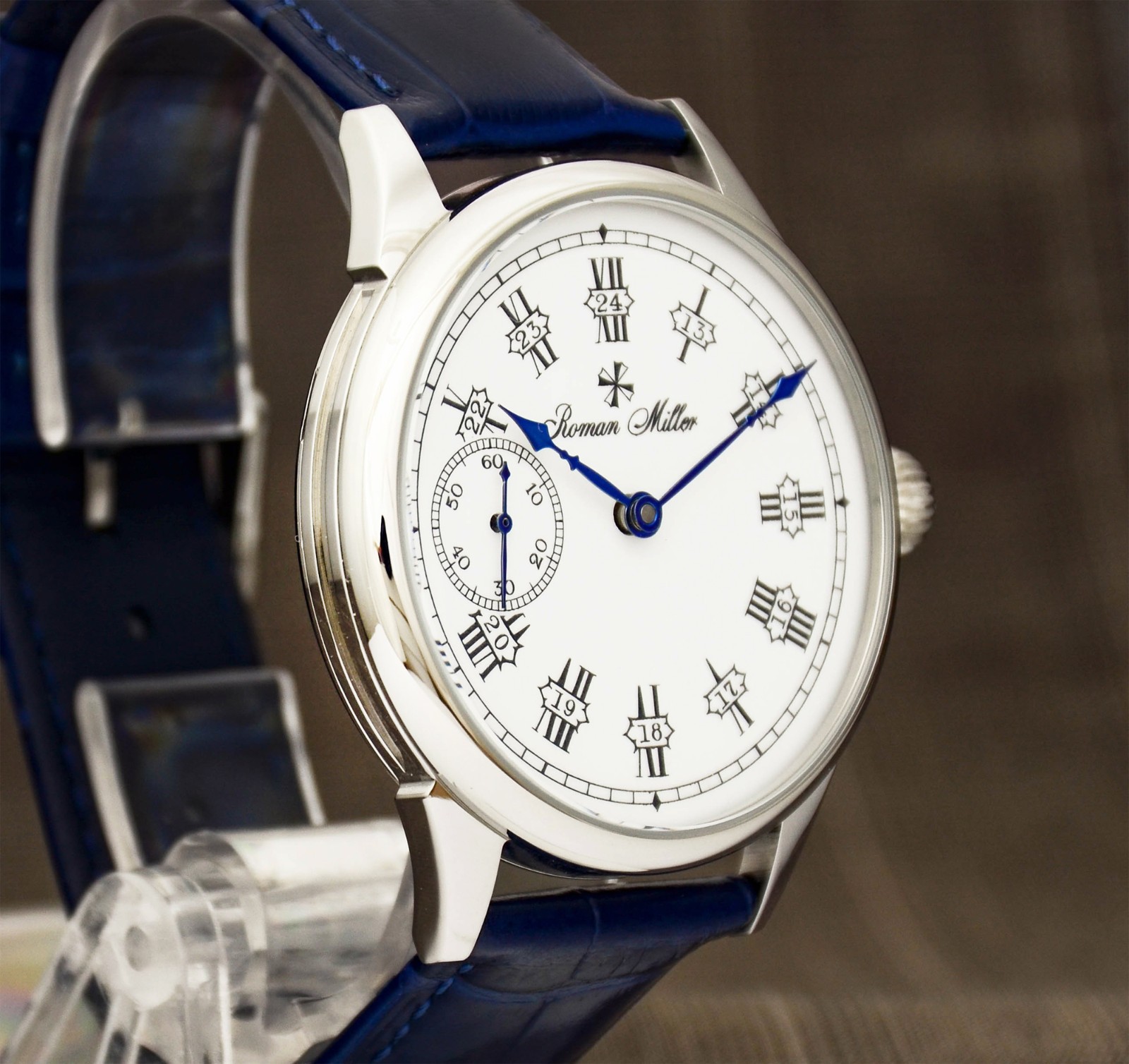 Classic Watch Man Vintage Mens Dress Watch 1900th Antique Man Watch Wrist Miller