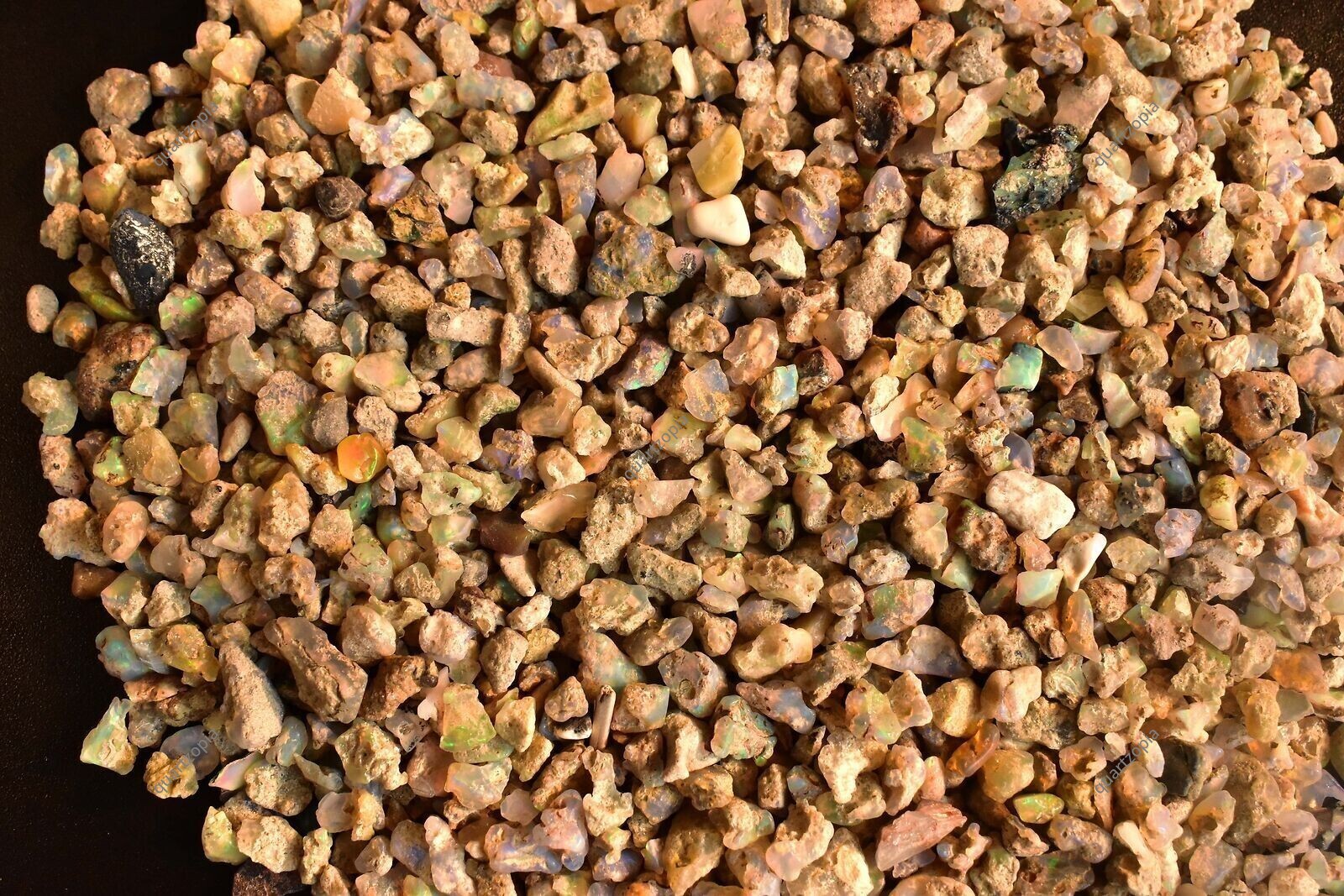 Natural Ethiopian Fire Opal 100 Cts Uncut Certified Gemstone Rough Lot