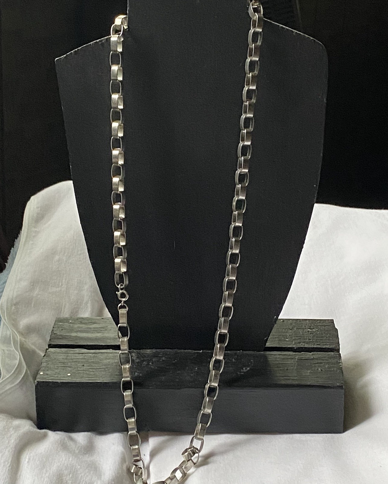 Stainless Steel 6mm Box Chain 18″ Necklace Unisex Gothic Motorcycle Statement
