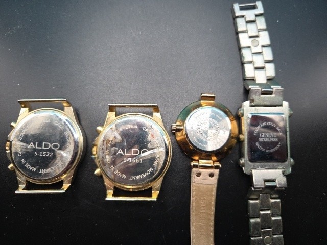 8 pc Lot of Michael Kors, Geneve, Anne Kline & Aldo Women’s Watches
