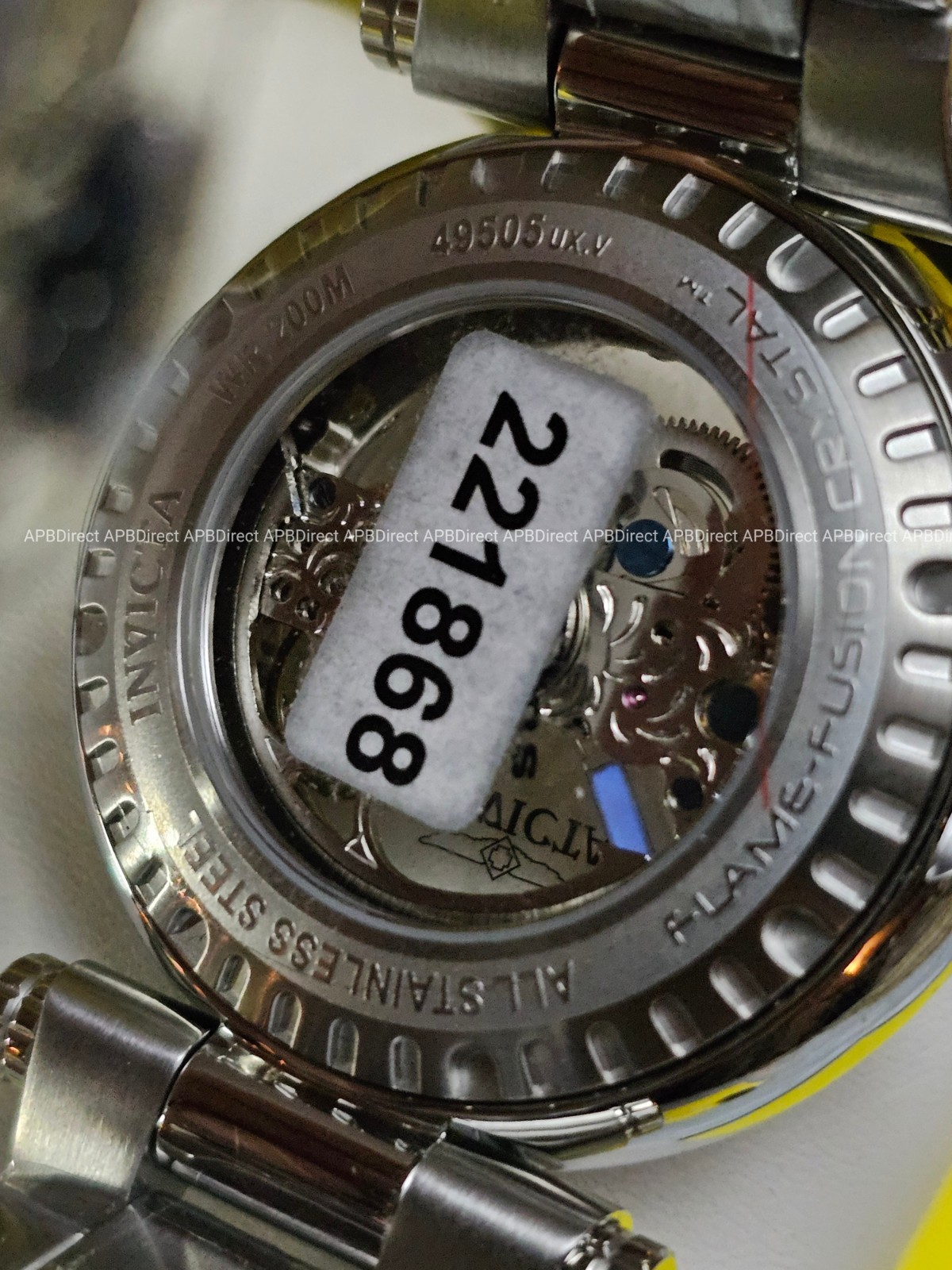 Invicta Subaqua Noma I – Automatic BRIDGE Mvmnt Skeleton – Blue LUME mens watch