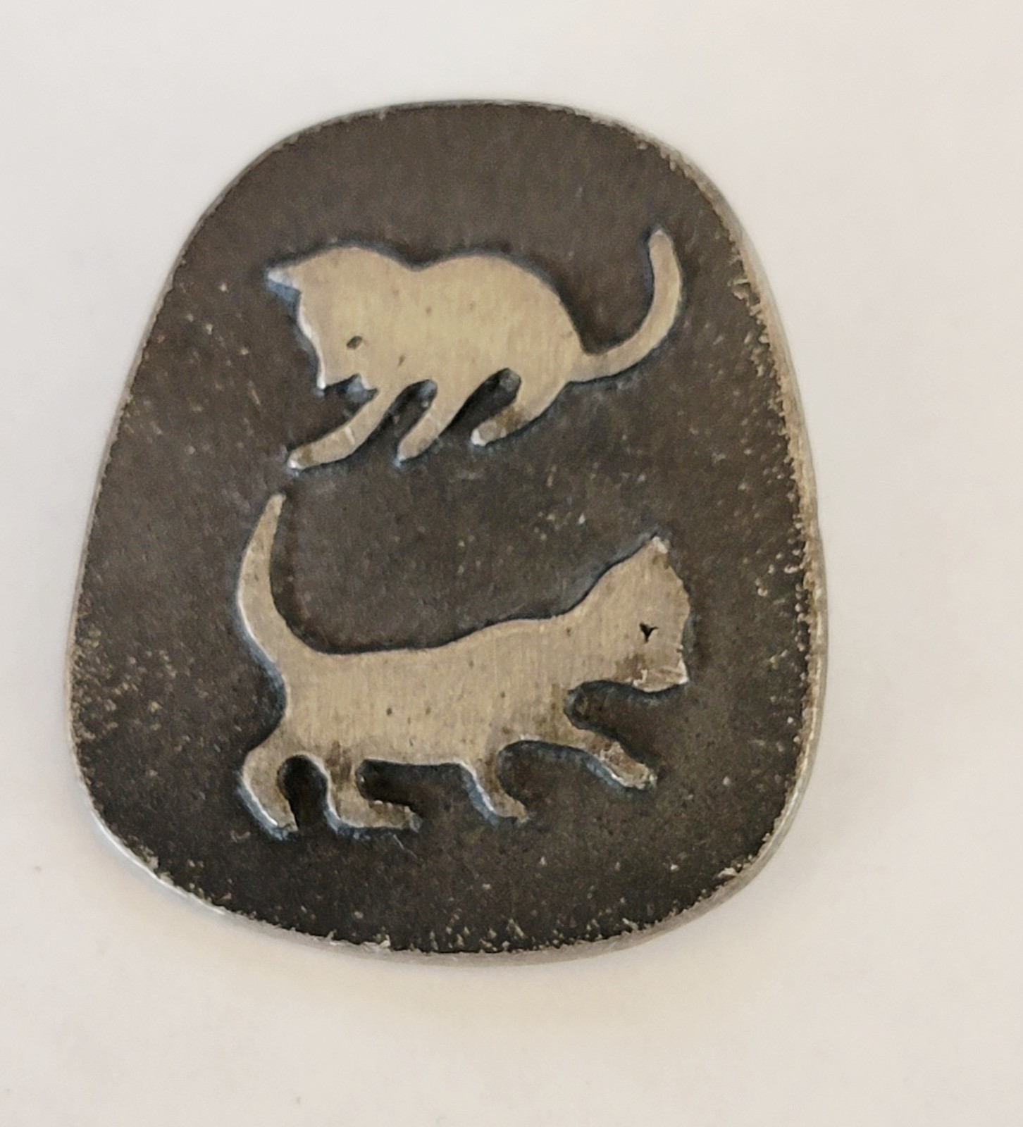 Vintage Erik Fransson (E.F.) N9 Sweden Cat Brooch – Circa 1963