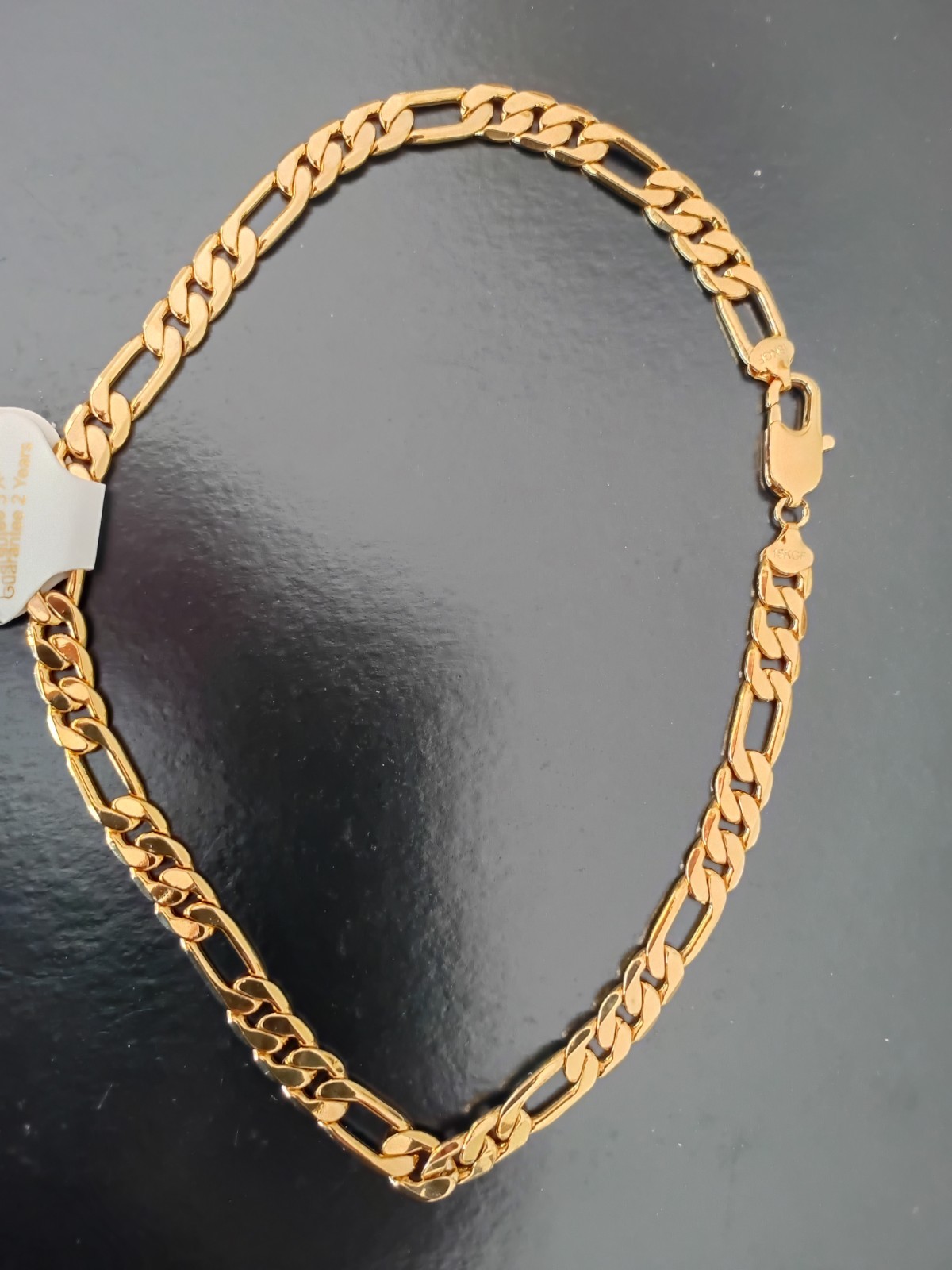 Necklaces 18 KT Italy, 18 KT GF, Bundle, 5 Pieces, Heavy, Excellent