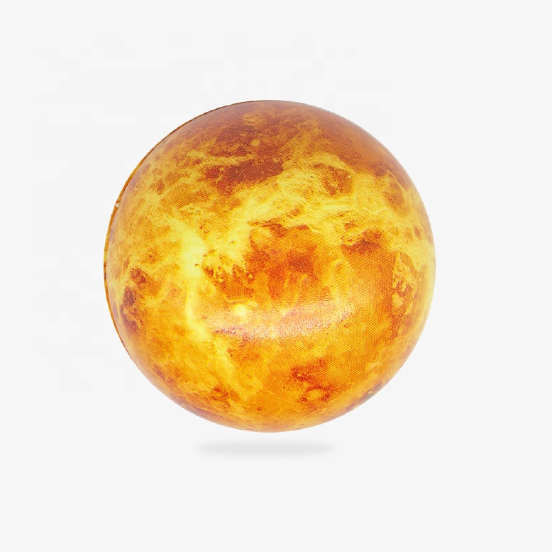 OEM&ODM 6Cm Solar System Eight Planets PU Full Print Planet Venting Decompressio