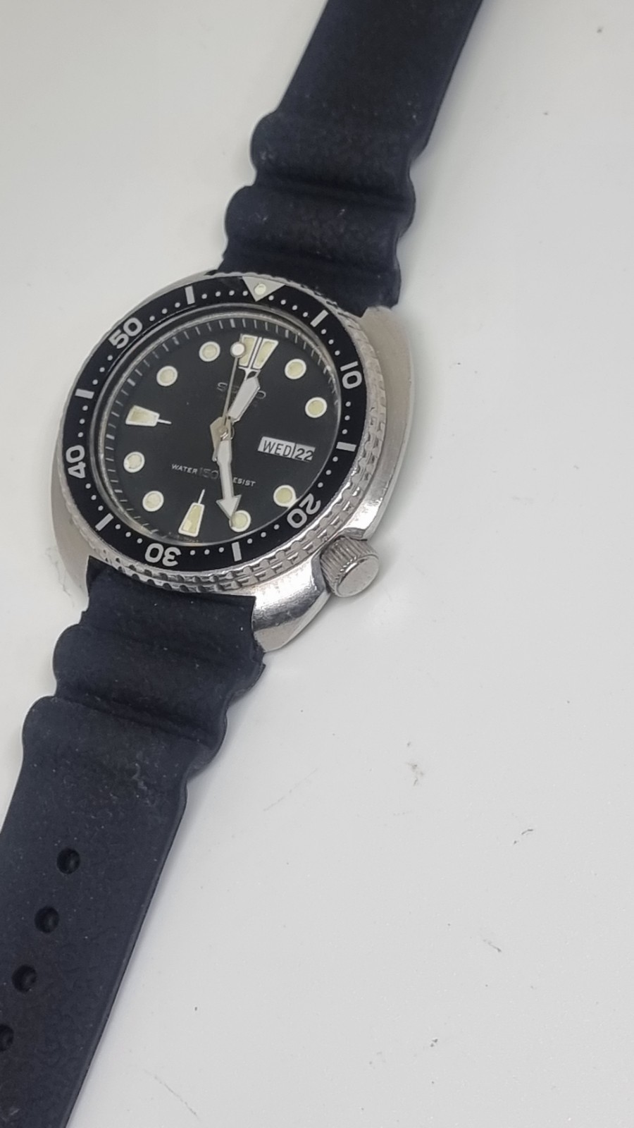 Vintage 1984 Seiko 6309-7040 Watch Original Suwa dial and Hands and Bezel