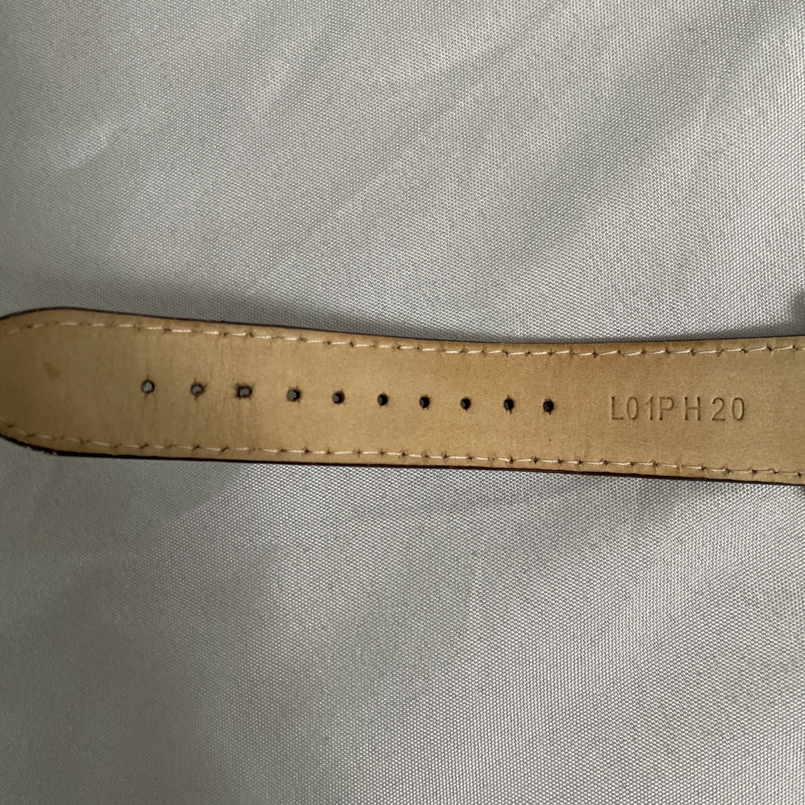 Seiko Solar Watch With Original Leather Band, V115-0AC0, Working