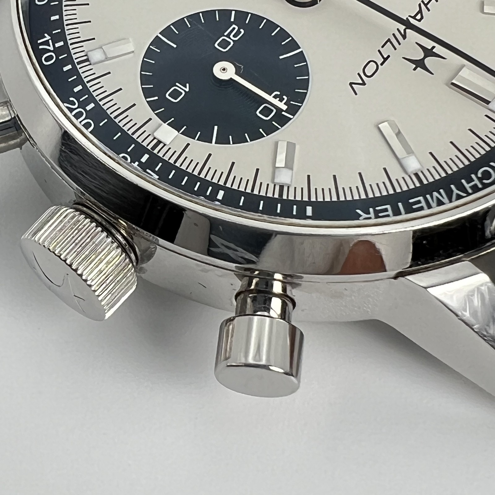 Hamilton Intra-Matic H384160 Automatic Chronograph Men’s Watch Stainless #W-21