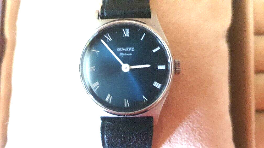 Duward NOS NEW Dyplomatic Vintage Manual Wind Women’s Watch 24Mm.