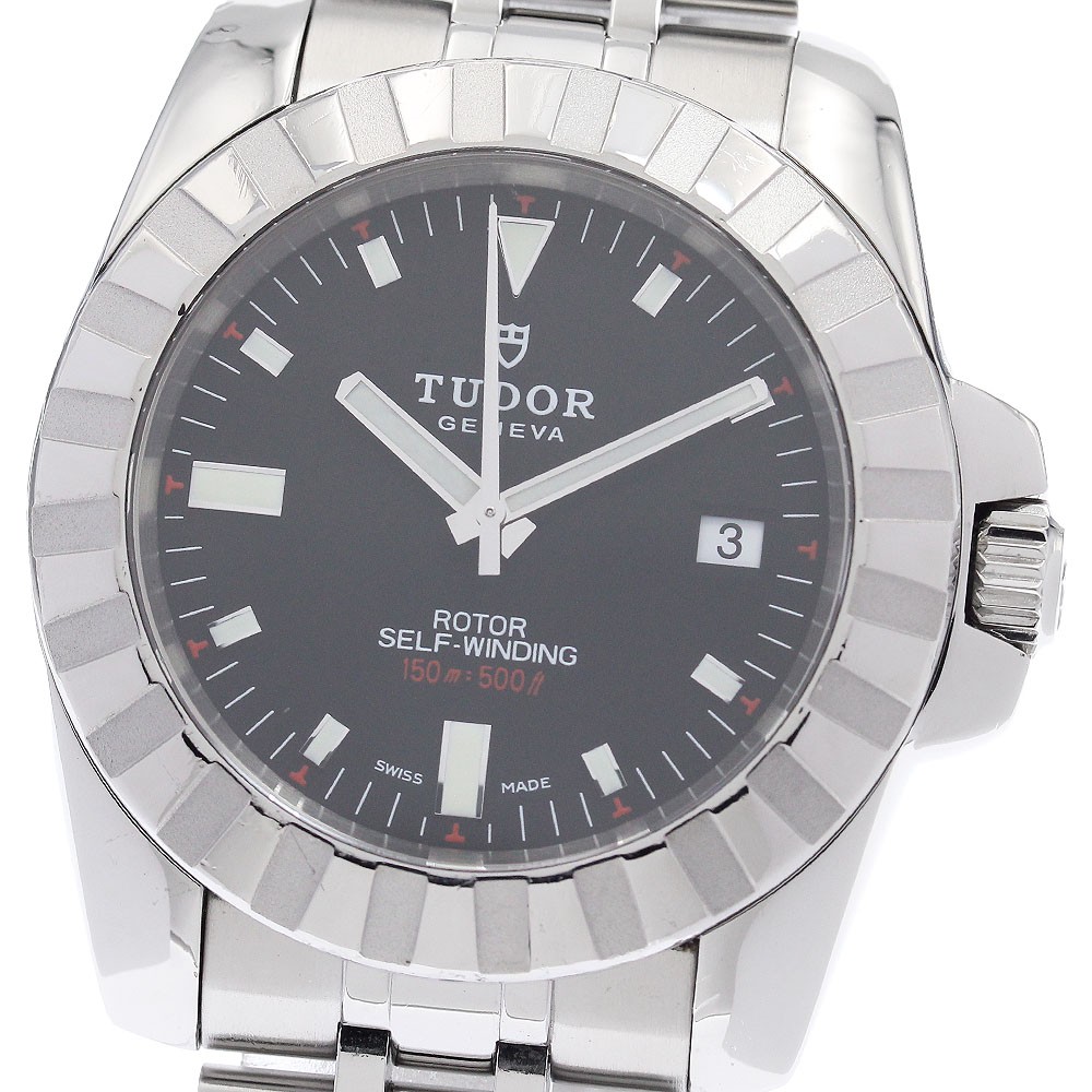 TUDOR Sports collection 20010 Date Black Dial Automatic Men’s Watch_942710
