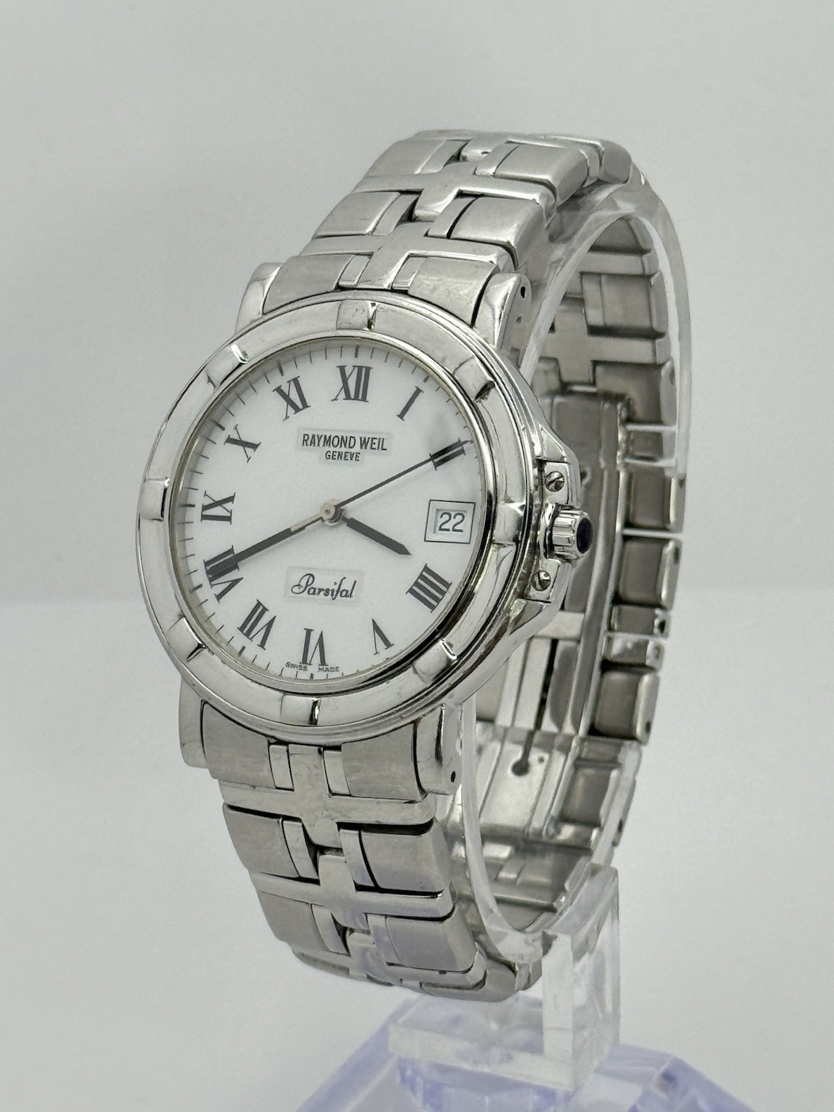 Raymond Weil Parsifal Men’s Watch 9551Sapphire Crystal Stainless Steel Swiss