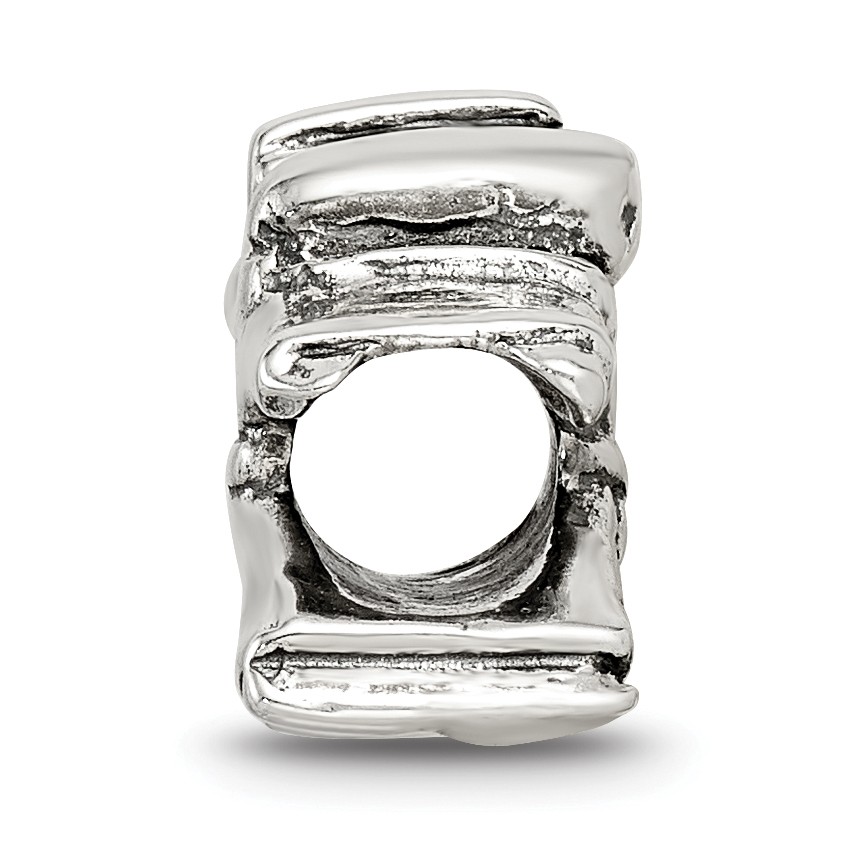 Silver Reflections Karate Person Bead QRS1920