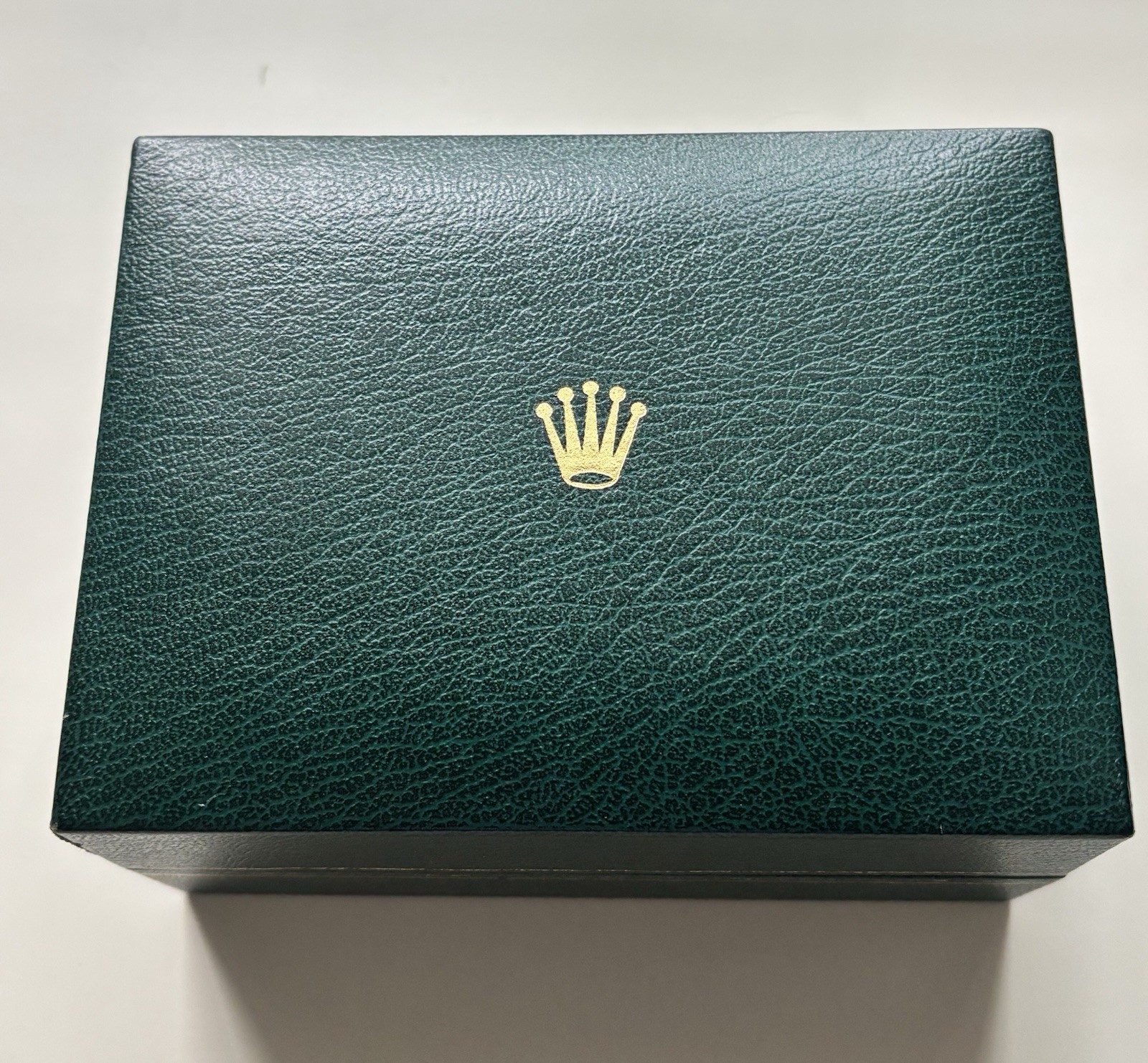 Vintage Rolex Green Watch Box Bufkor USA w/ Insert Display Case