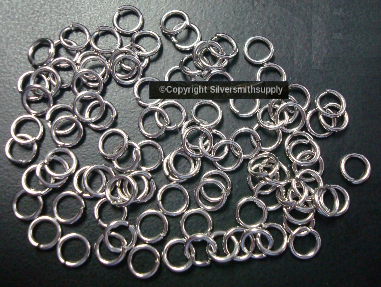 Stainless Steel Open Jump Rings 100 6x1mm Jump Rings Bail Charm Pendant FPJ092