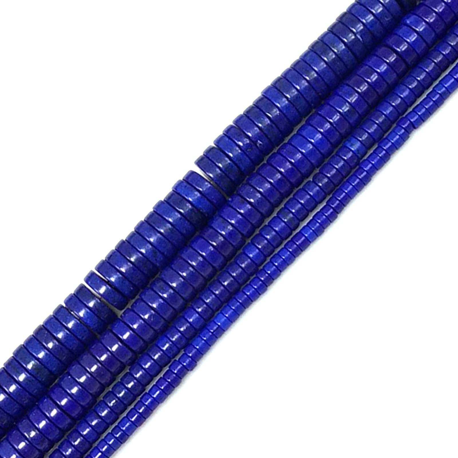 Navy Blue Howlite Turquoise Heishi Bead 15″ 4mm 6mm 8mm 10mm Rondelle