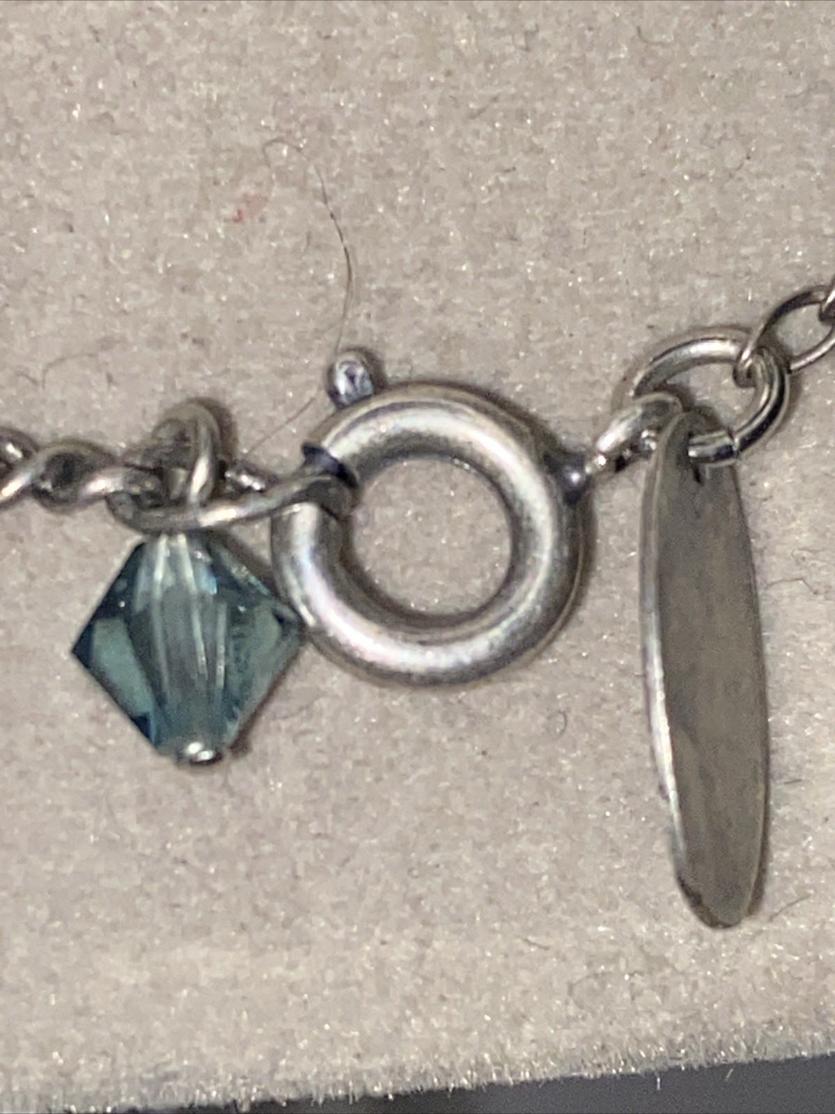 Liz Palacios SF Vintage Swarovski Crystal Necklace Leverback Earring Set Signed