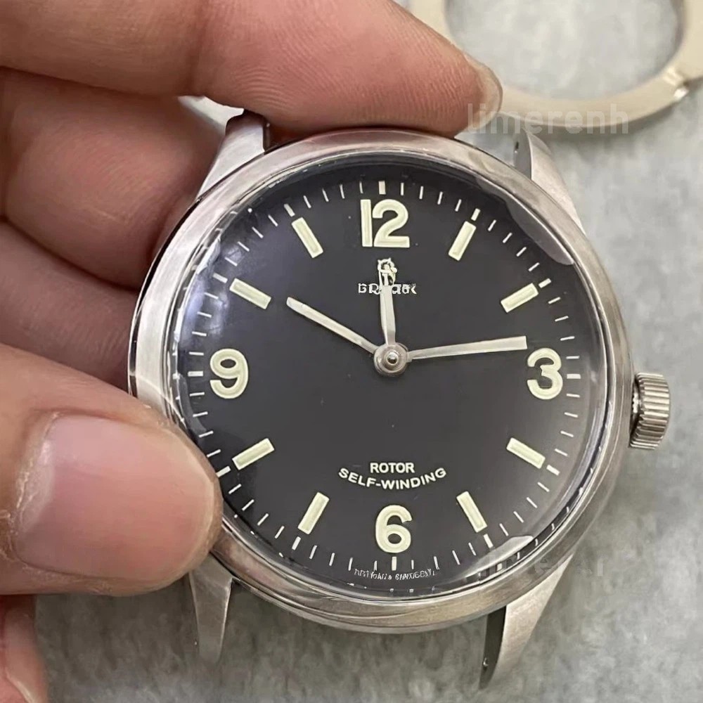 41mm Stainless Steel Watch Set For Ranger 2824 (Without Movement)