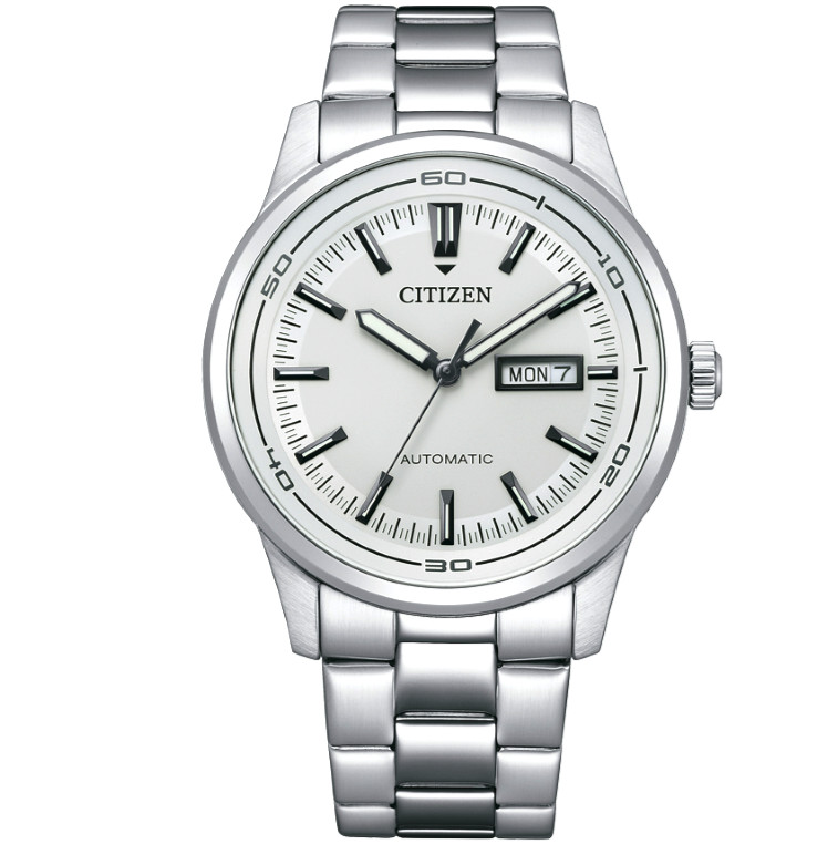 Citizen Automatic Steel Time Only Men’s Watch NH8400-87A Mechanical White