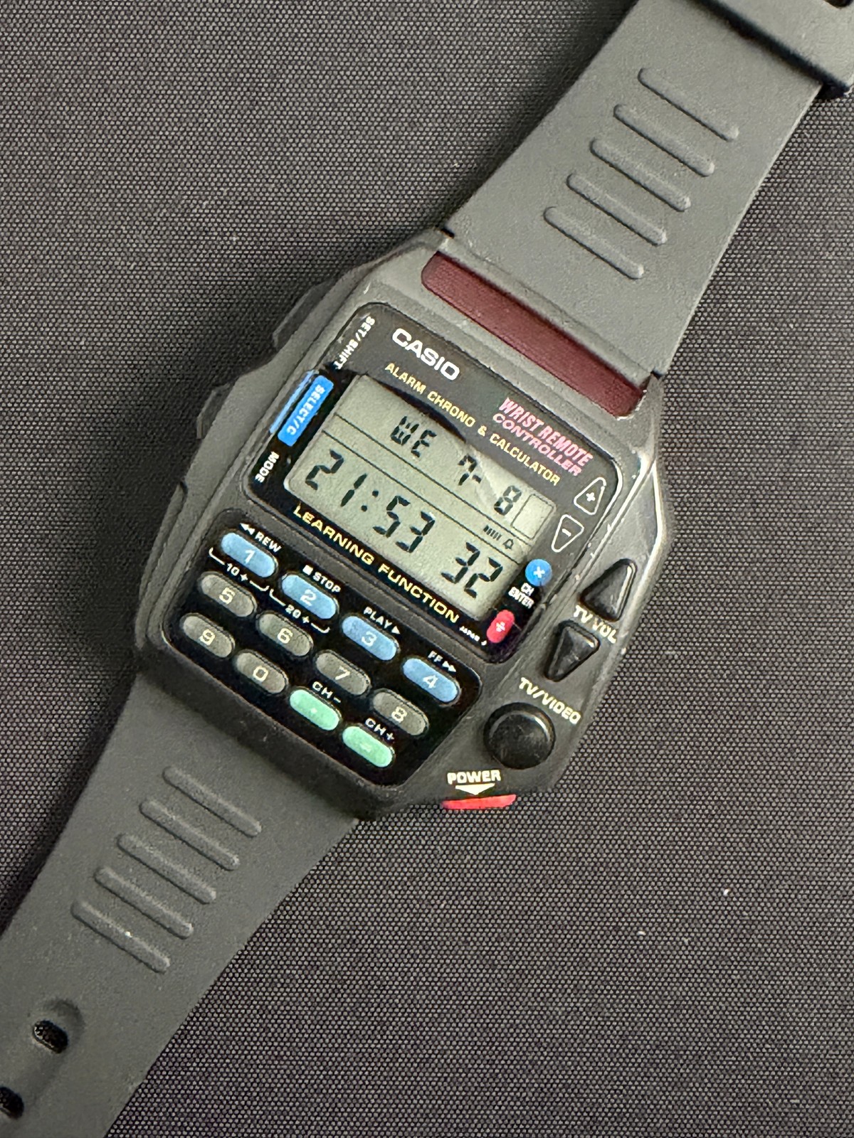 Casio CMD-40 iconic TV Wrist Remote Controller from 1992 CMD-40 1174