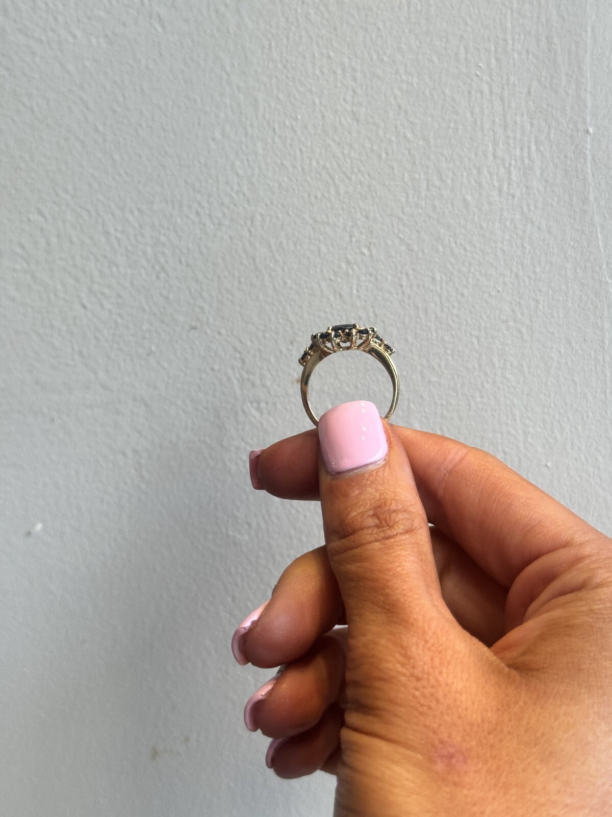 14K YELLOW GOLD RING WITH STONE