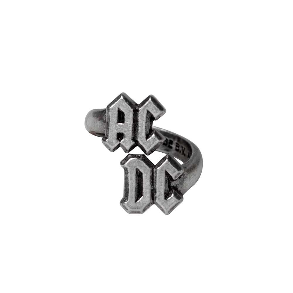 Alchemy Gothic AC/DC Band Wrap Ring Pewter Heavy Metal Band Classic Rock N Roll