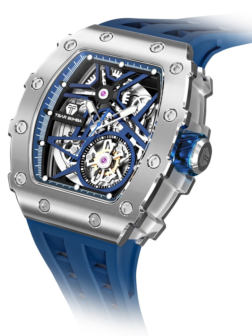Tsar Bomba TB8209A-03 Mens Watch Elemental Automatic 44mm 5ATM