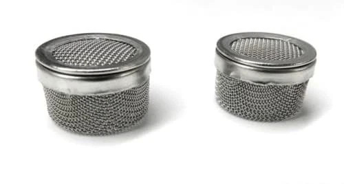 2PCS Mini Mesh Basket: Ultrasonic Cleaner Parts Holder for Small Components