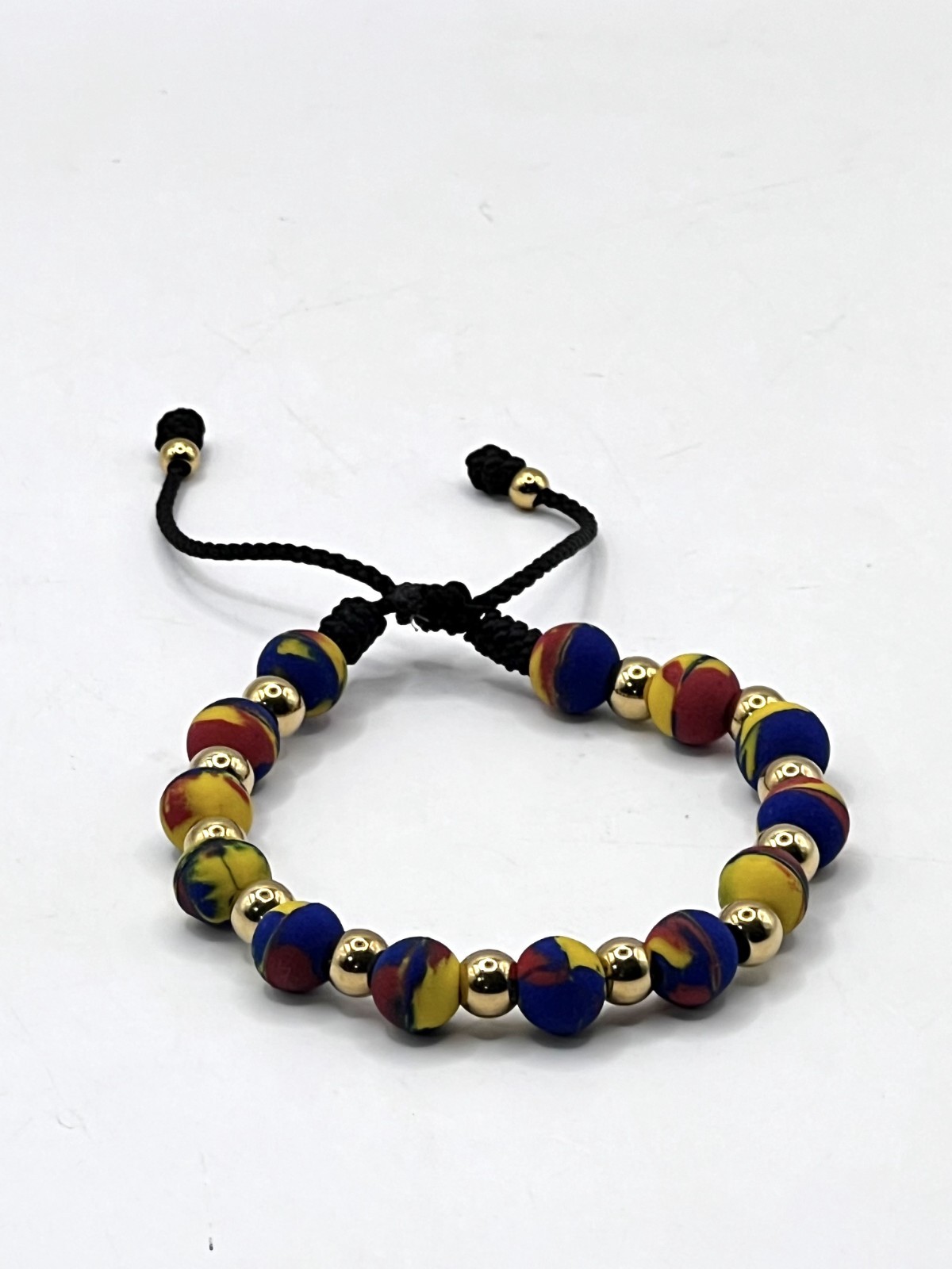 Handmade in Colombia – Colombian Beaded Bracelet Adjustable & Artist Made NEW!