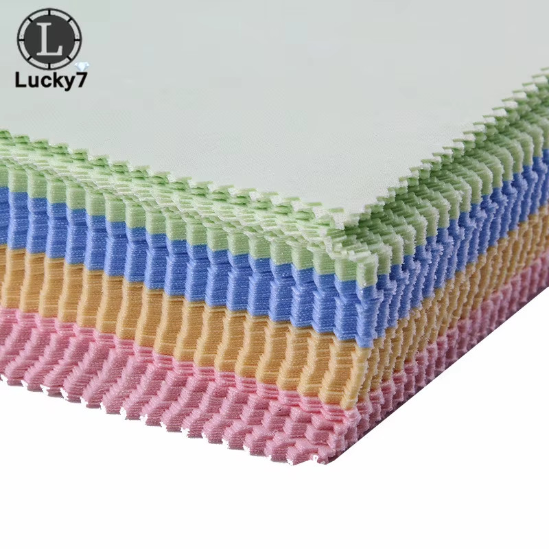 10Pcs Wholesale Jewelry Cleaning Cloth Cotton Cashmere Titanium Steel Maintenanc