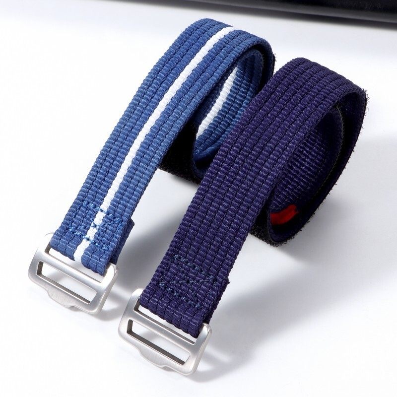 Nylon Watch Band Men’s Breathable Canvas Strap 20 22mm for Tudor Black Bay Red