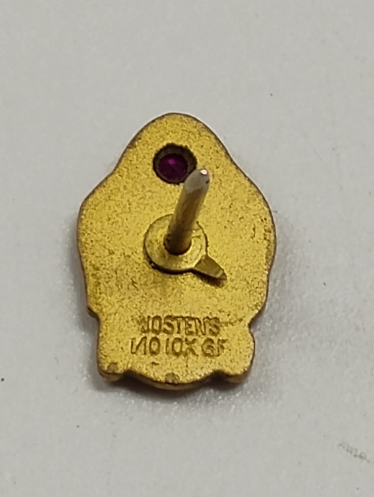 Vintage Hilton Hotel Josten’s 1/10 10k Gold Filled 5 Years Of Service Lapel Pin