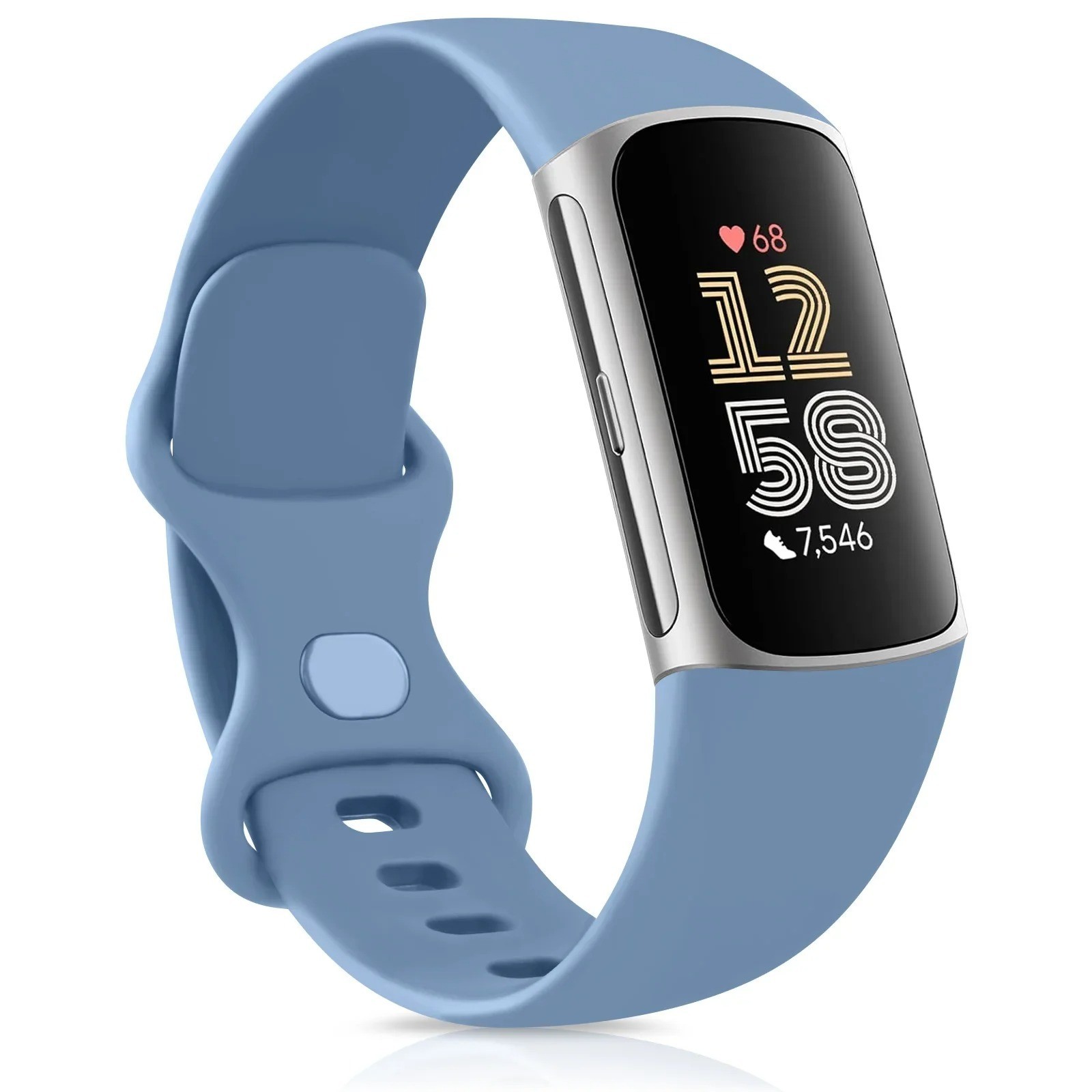 Smartwatch Band for Fitbit Charge 5 6 Strap Adjustable Watchband for Fitbit