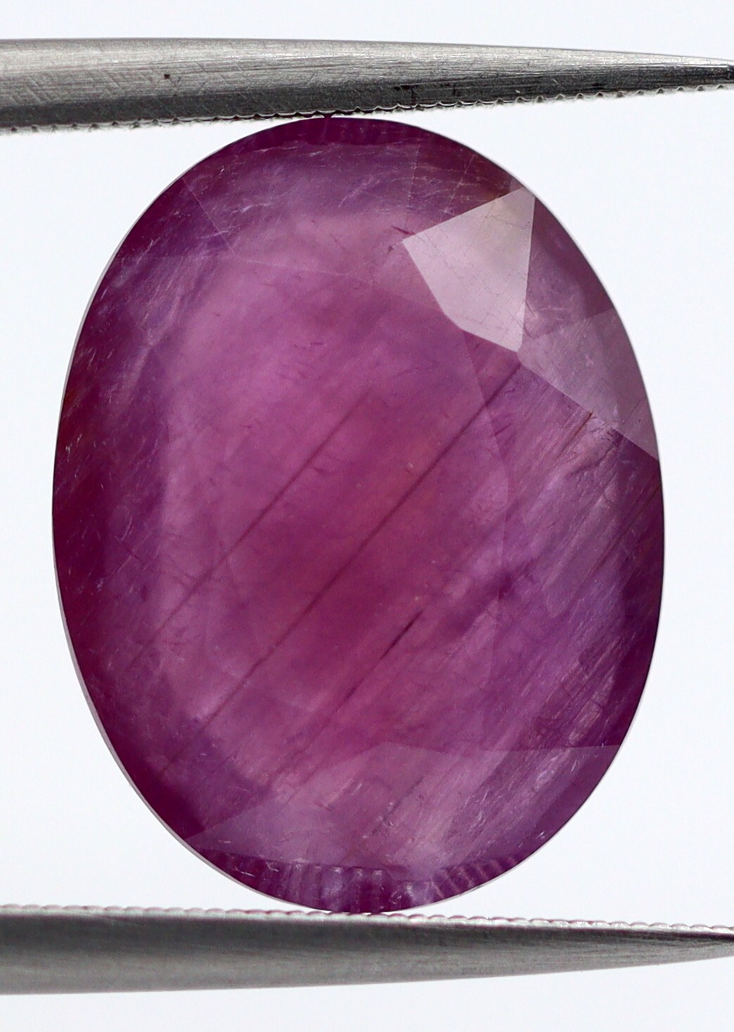 Purplish Red Natural Ruby Loose Oval 13×10 mm No Heat Certified Gemstone 6.26 Ct
