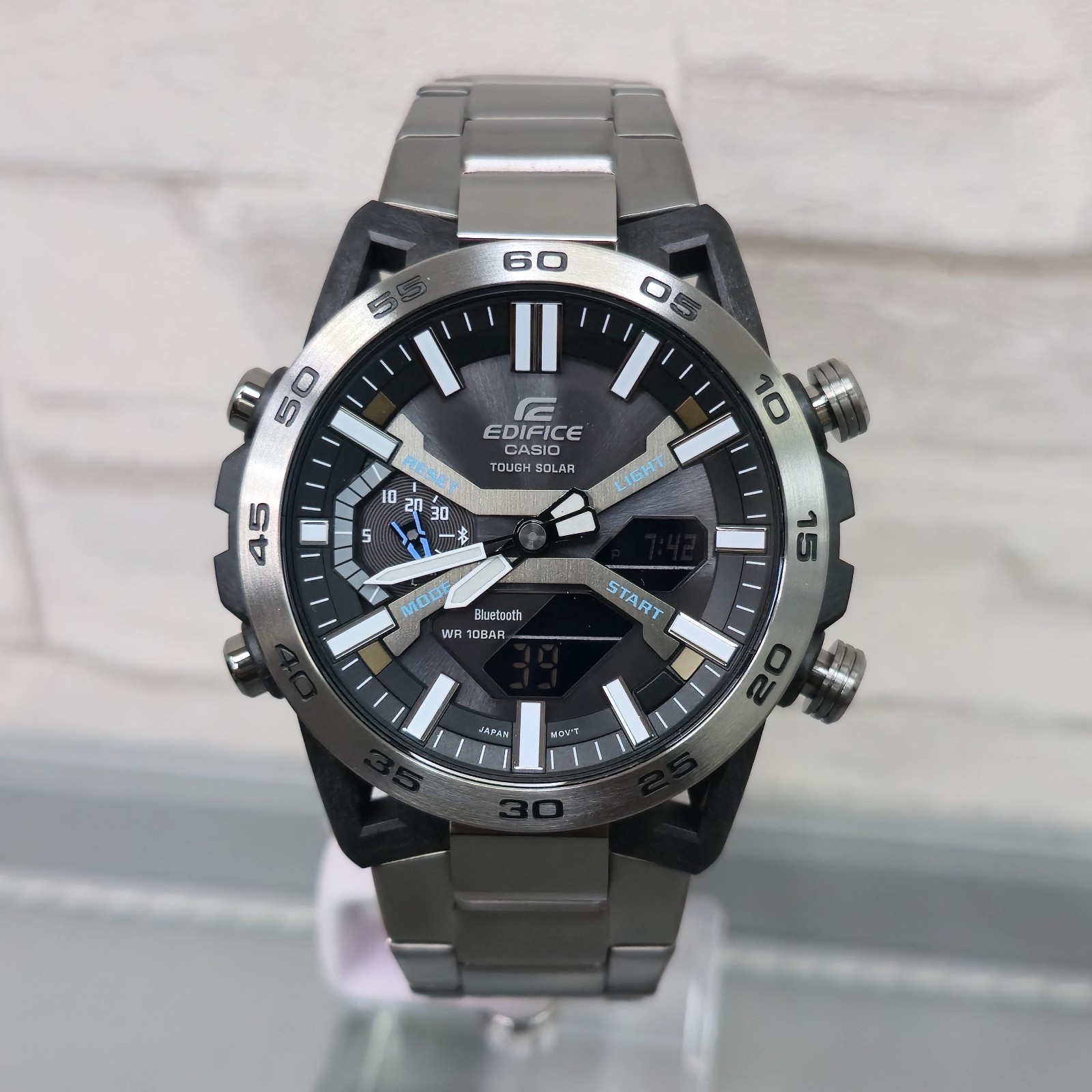 Casio Edifice Smartphone Link ECB-2000DC-1ADF Black Dial  51mm  New Men’s Watch