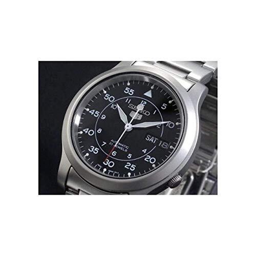 SEIKO Watch Overseas Model SNK809K1 Black Metal Belt Men’s Watch