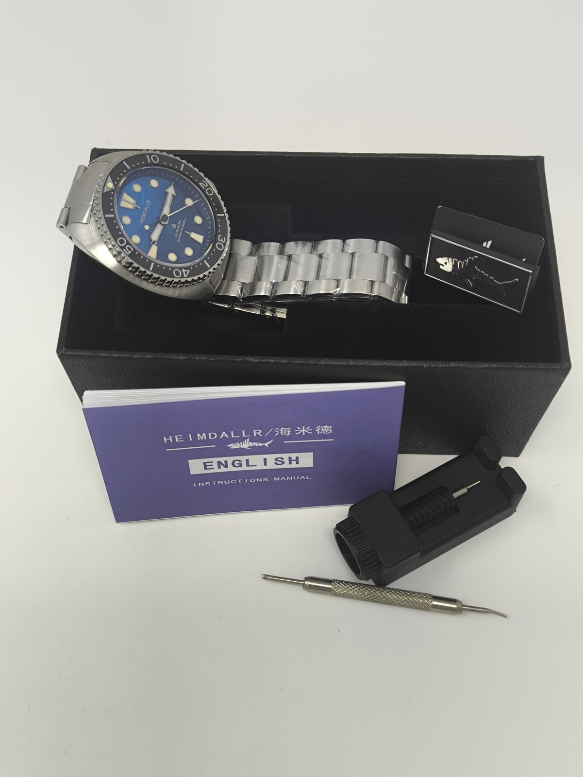 Heimdallr 6105 Willard Deepsea Dial Automatic Watch Seiko NH36A Day Date Diver