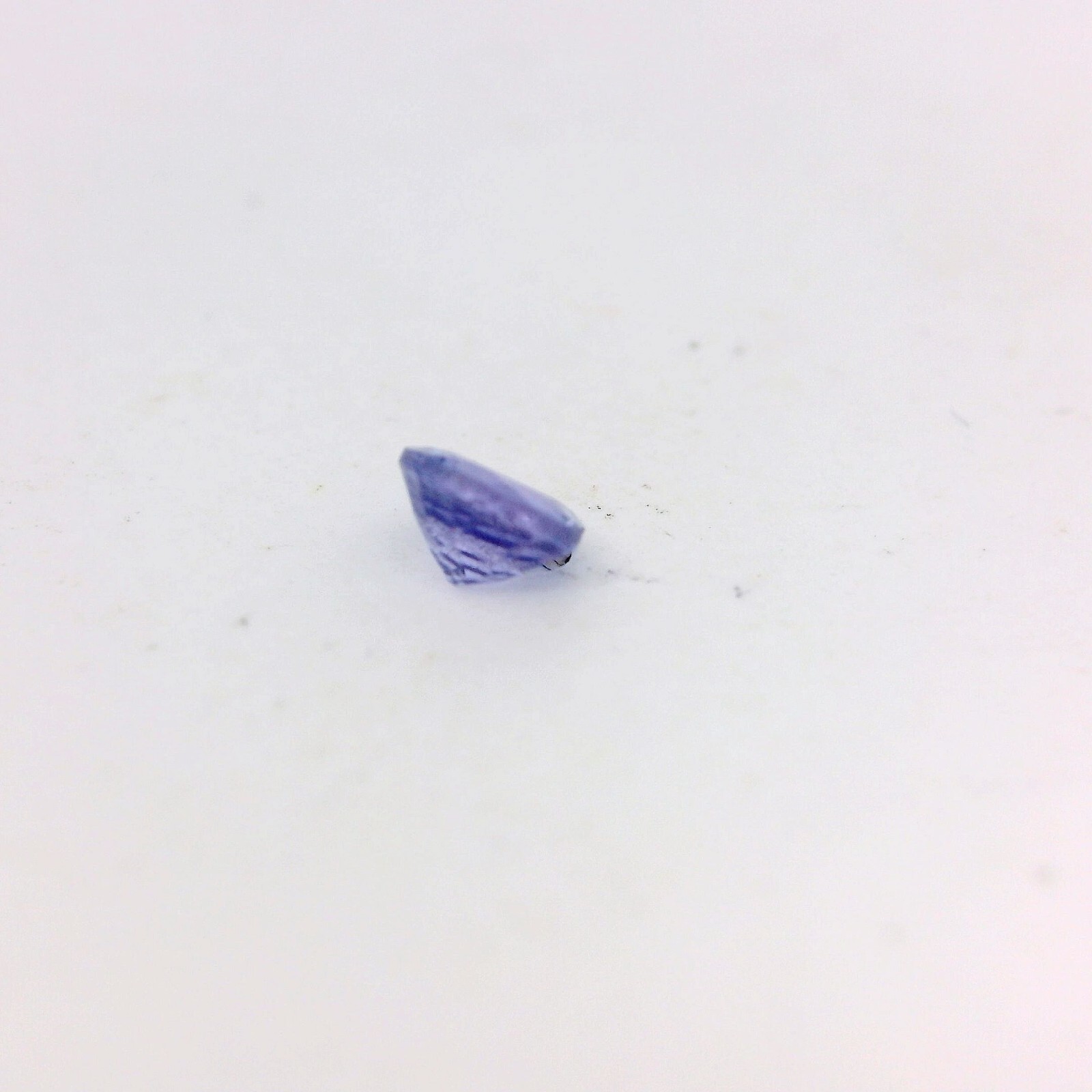 0.34ct Loose Round Cut Lab-Created Blue Violet Tanzanite 4 x 4 mm
